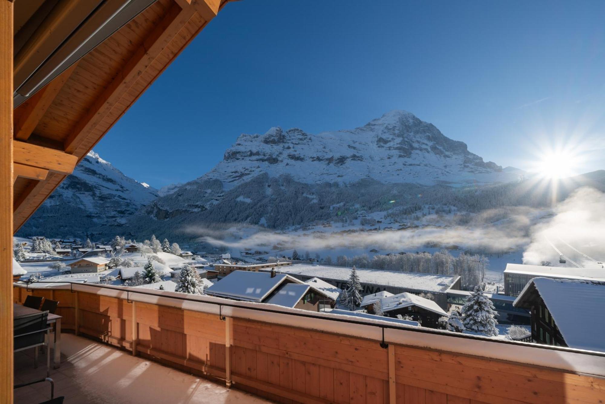 Chalet Alia And Apartments-Grindelwald By Swiss Hotel Apartments Exterior photo