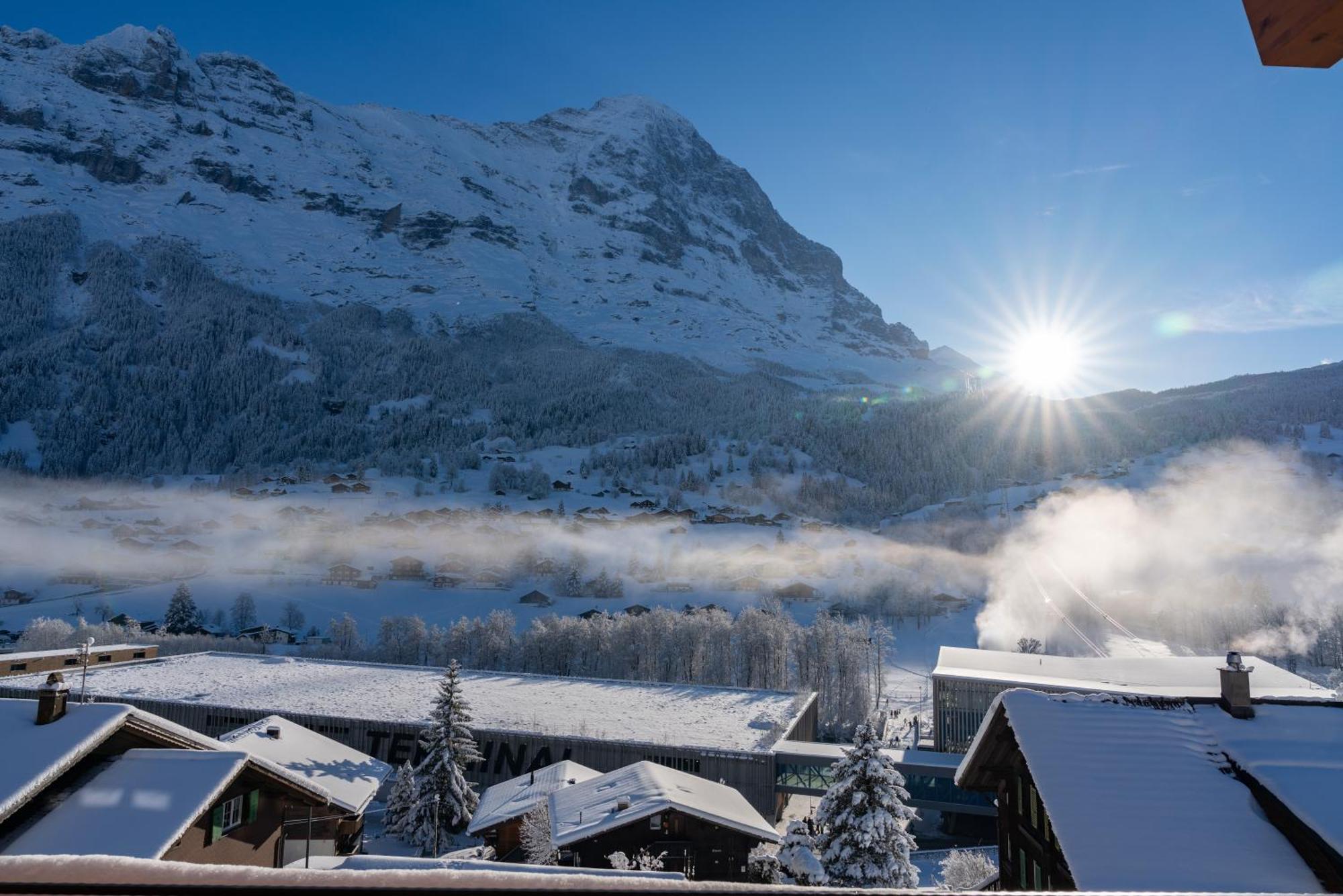 Chalet Alia And Apartments-Grindelwald By Swiss Hotel Apartments Exterior photo