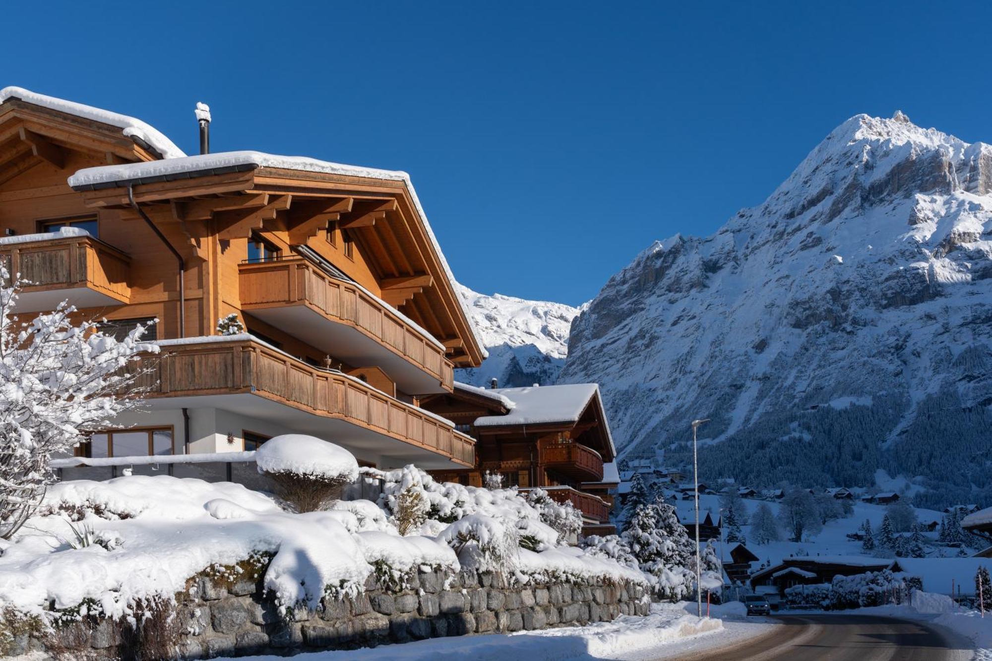 Chalet Alia And Apartments-Grindelwald By Swiss Hotel Apartments Exterior photo