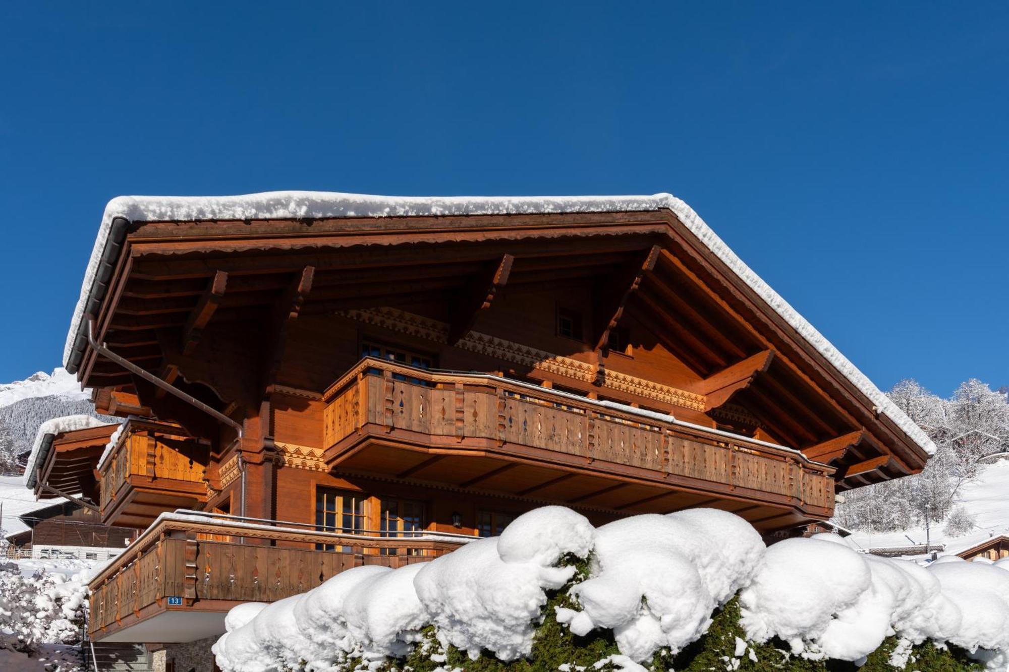 Chalet Alia And Apartments-Grindelwald By Swiss Hotel Apartments Exterior photo