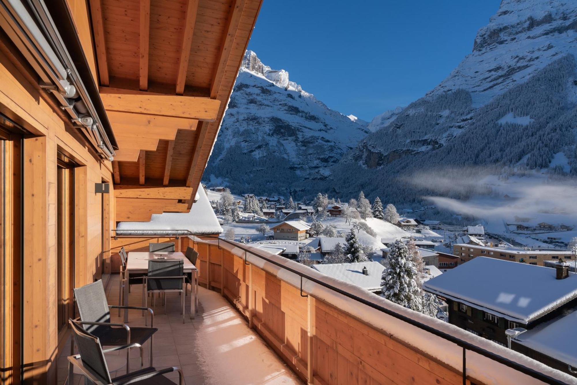 Chalet Alia And Apartments-Grindelwald By Swiss Hotel Apartments Exterior photo