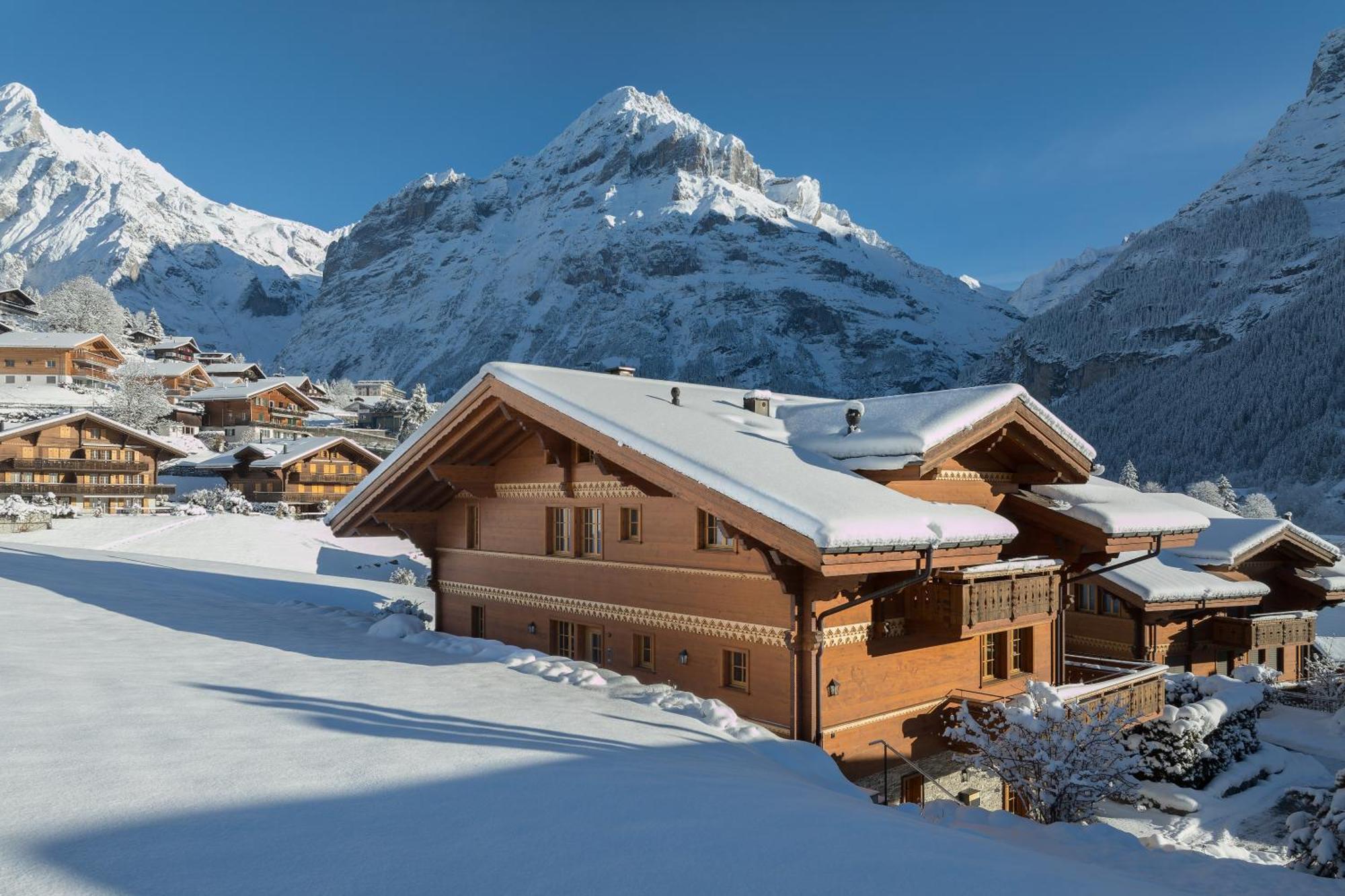 Chalet Alia And Apartments-Grindelwald By Swiss Hotel Apartments Exterior photo