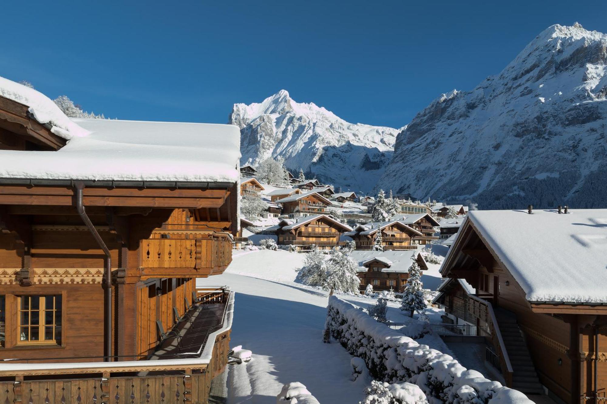 Chalet Alia And Apartments-Grindelwald By Swiss Hotel Apartments Exterior photo