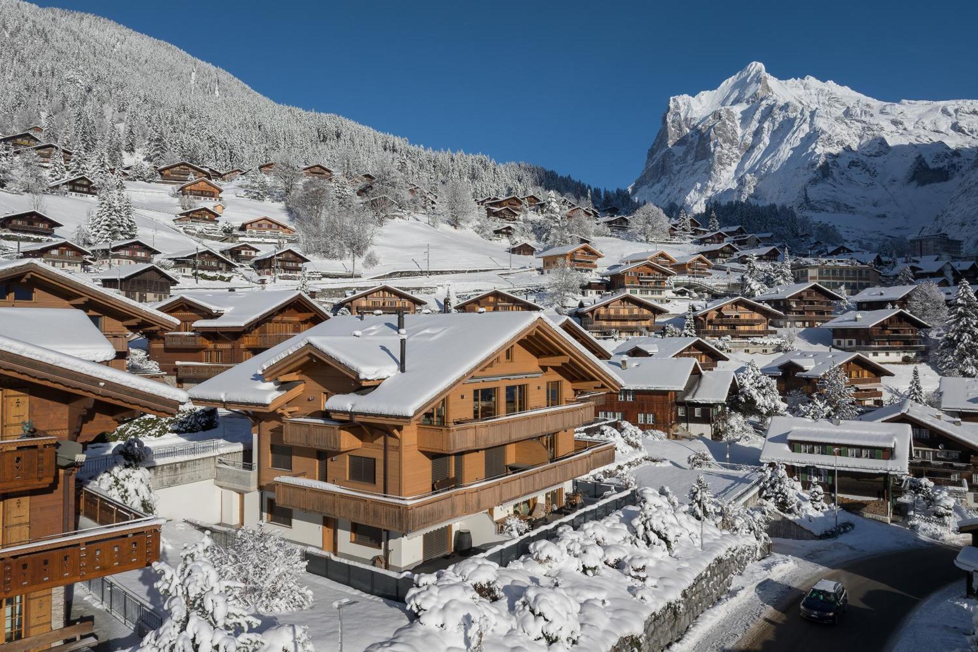 Chalet Alia And Apartments-Grindelwald By Swiss Hotel Apartments Exterior photo