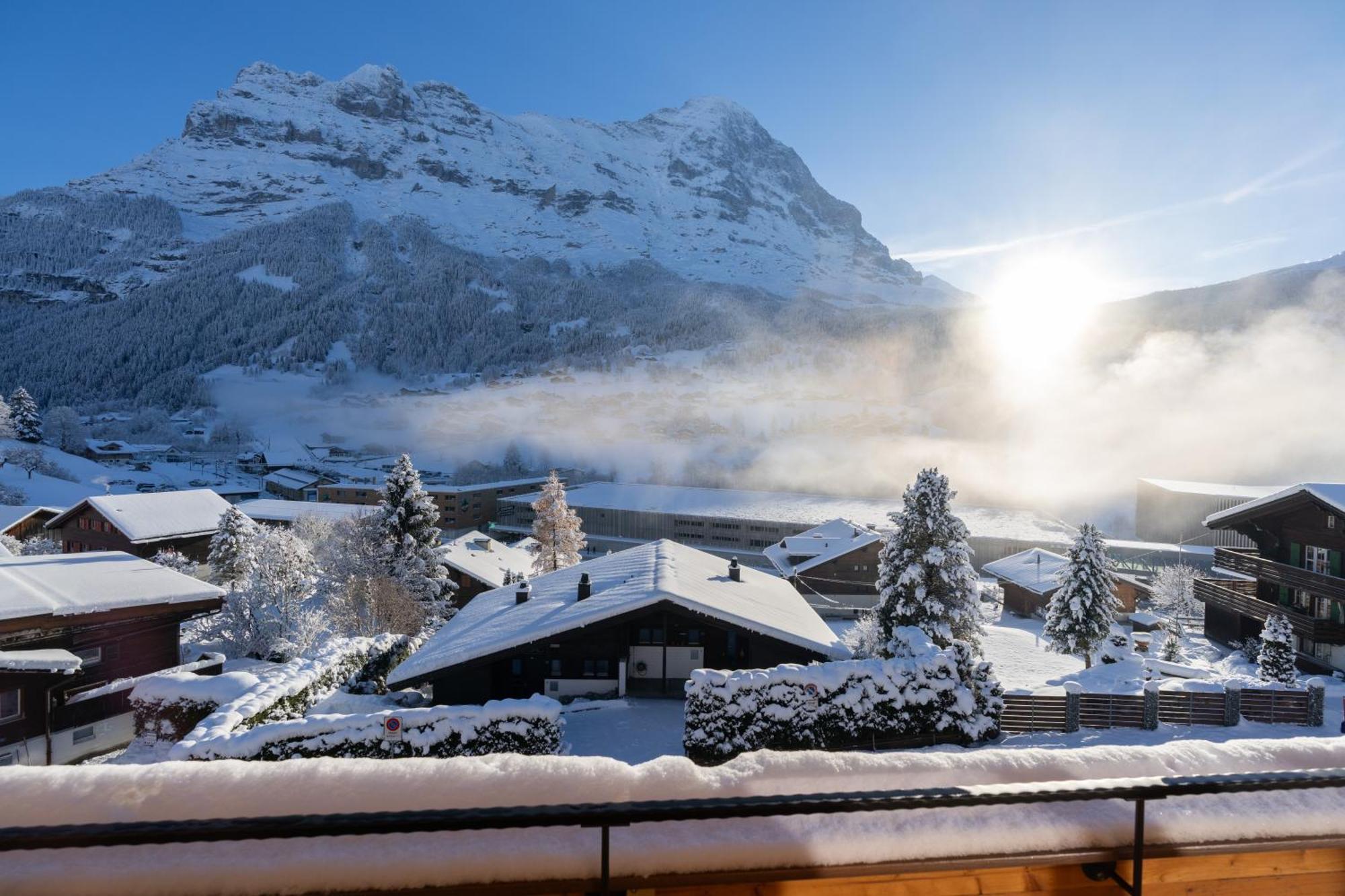 Chalet Alia And Apartments-Grindelwald By Swiss Hotel Apartments Exterior photo