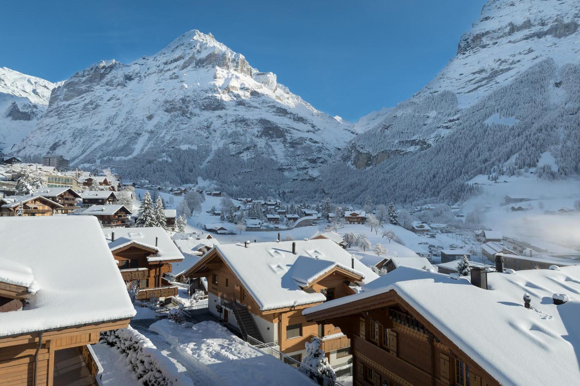 Chalet Alia And Apartments-Grindelwald By Swiss Hotel Apartments Exterior photo